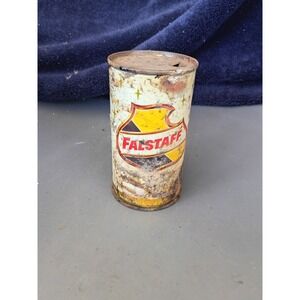 Falstaff Beer Can Empty Rustic 1950 St Louis Missouri 12 OZ. Flat Top